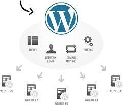 wordpress multisite layout